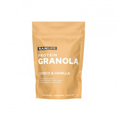 RAW LIFE Гранола &quot;Шоколад-ваниль&quot; 220г/10 — 65fit