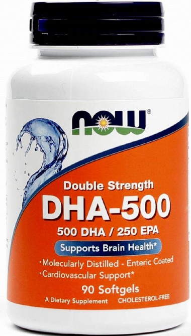 #NOW DHA 500 mg 90 softgel — 65fit