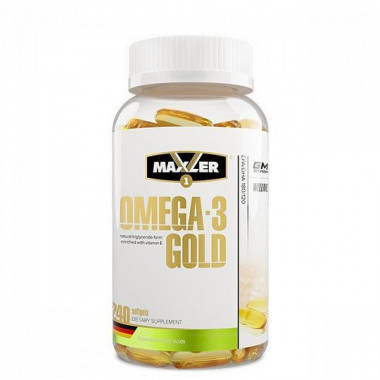 # MAXLER  Omega- 3 Gold 240 caps USA — 65fit