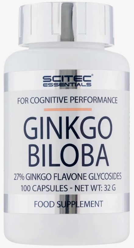 #SCITEC NUTRITION Ginkgo-Biloba 100tab фото 1 — 65fit