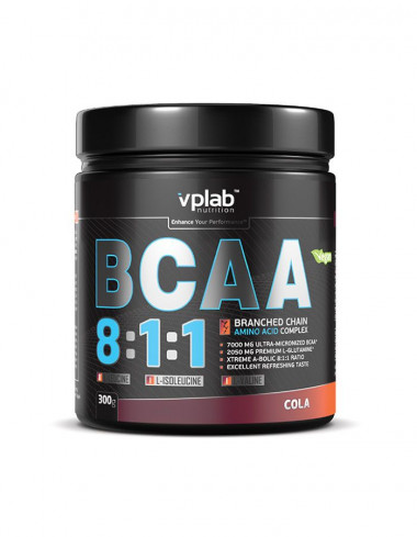 BCAA 8:1:1 кола 300гр, vplab — 65fit