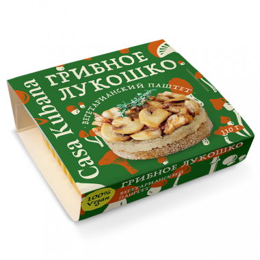 CASA KUBANA Паштет вегетарианский &quot;Грибное лукошко&quot; 110г — 65fit