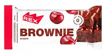#Protein RexПироженое протеиновое брауни 50г (Брауни вишневое) фото 1 — 65fit