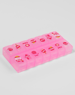 Таблетница 14секц  13*6*2см Картинки Микс 1527360 фото 1 &mdash; 65fit