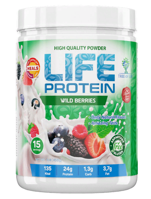 Life Protein Wild Berries 454g, Tree of life фото 1 — 65fit