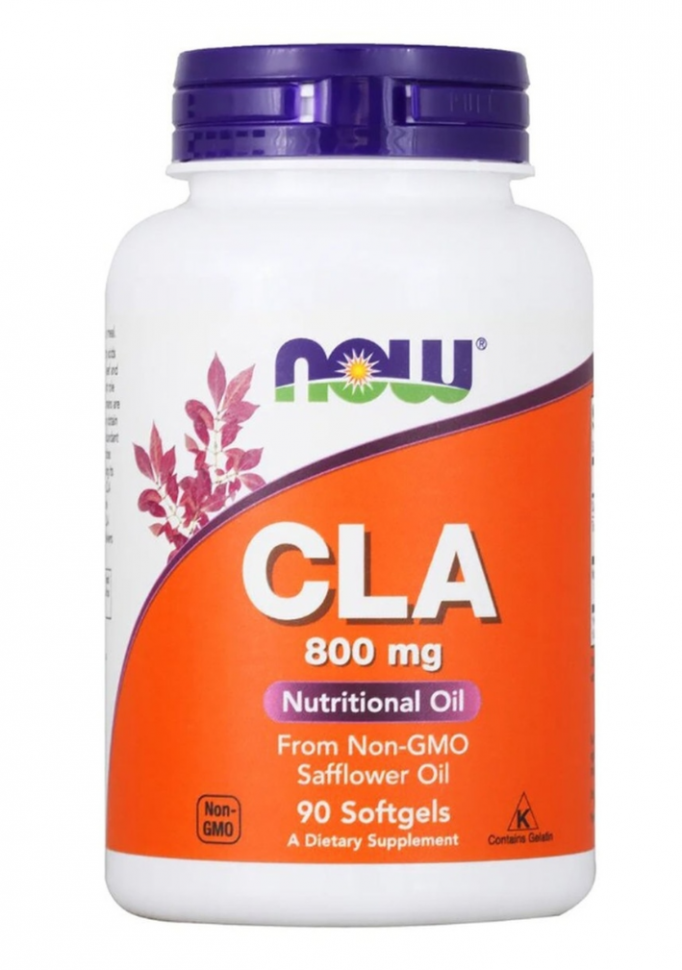 #NOW CLA 800 mg 90 Capsules фото 1 — 65fit
