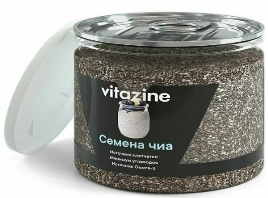 Витазин Семена Чиа "Vitazine", 270 г фото 1 &mdash; 65fit