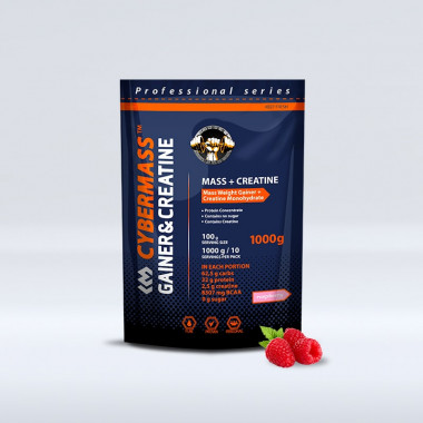 #Cybermass Creatine 1000g.(Малина) — 65fit
