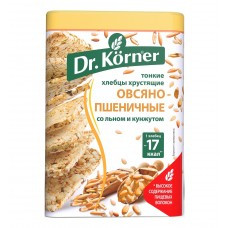 DR.KÖRNER Хлебцы "Овсяно-пшеничные" со смесью семян 100г фото 1 — 65fit