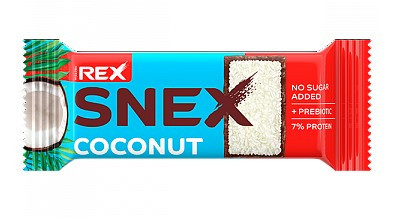 #Rex Батончик многослойный глаз. SNEX 40g (КОКОС) фото 1 — 65fit