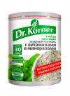DR.KÖRNER Хлебцы хрустящие "Рисовые с витаминами" 100г фото 2 — 65fit