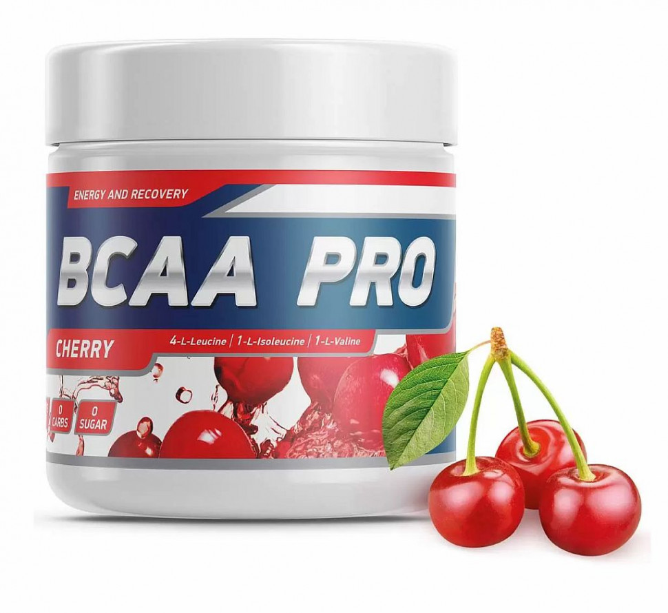 GeneticLab Аминокислоты BCAA PRO Вишня 500g. фото 1 — 65fit