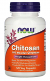 #NOW Chitosan Plus 500 mg 120 caps фото 2 — 65fit