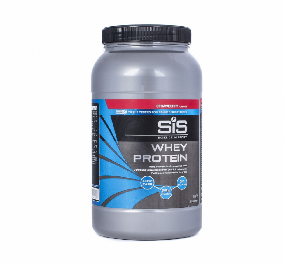 SIS WHEY protein powder Клубника 1000гр фото 1 — 65fit