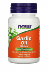 #NOW Garlic OIL 1500mg 100 gels фото 1 — 65fit