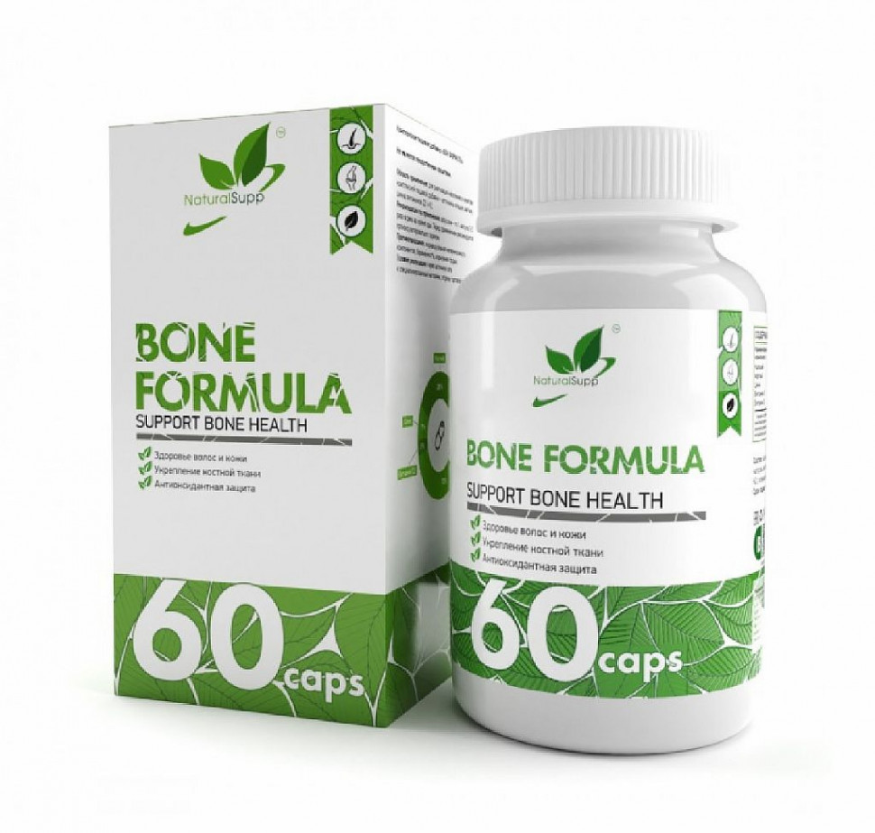 #NATURALSUPP Bone Formula 60 caps фото 1 — 65fit