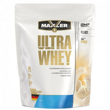 #Maxler Ultra Whey 900g ваниль мороженое — 65fit