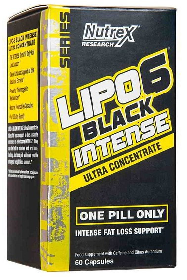 #Nutrex Lipo-6 Black  Ultra Concentrate Intense 60caps — 65fit