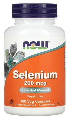 #NOW Selenium 200mcg 180 vcaps фото 1 — 65fit