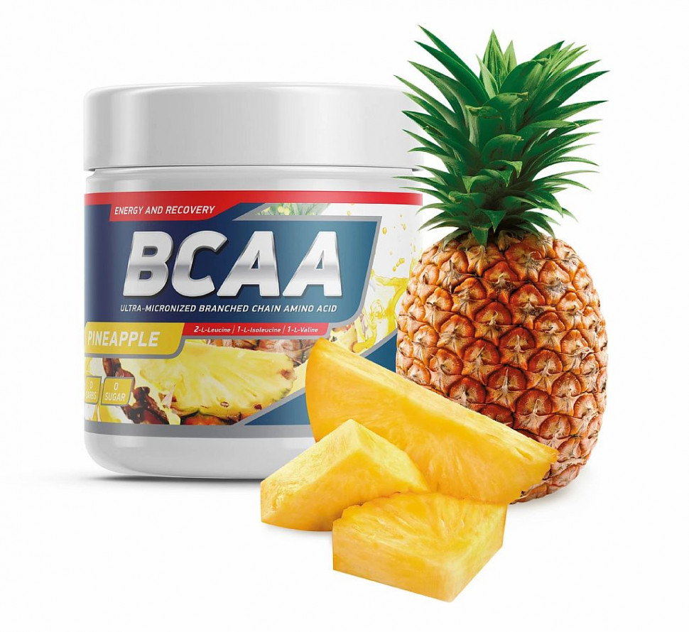 GeneticLab Аминокислоты BCAA 2:1:1 Ананас 250g. фото 1 — 65fit