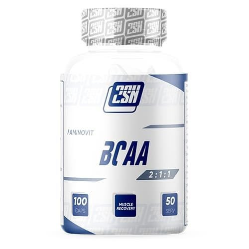 #2SN Аминокислоты BCAA  500mg. 100caps фото 1 — 65fit