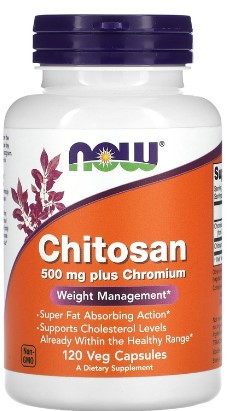 #NOW Chitosan Plus 500 mg 120 caps — 65fit