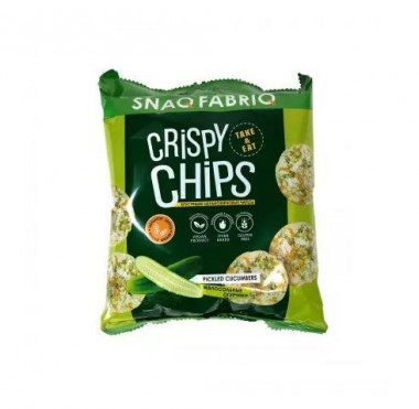 SNAQ FABRIQ Чипсы цельнозерновые &quot;Малосольные огурчики&quot; 50г — 65fit