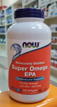 #NOW Super Omega 3-6-9 1200 mg 240 Softgels фото 1 — 65fit