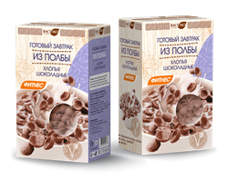 ВАСТЭКО Готовый завтрак из полбы. Хлопья шоколадные 200г фото 1 — 65fit