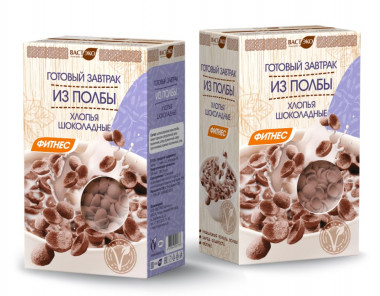 ВАСТЭКО Готовый завтрак из полбы. Хлопья шоколадные 200г — 65fit