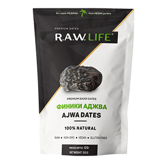 R.A.W. LIFE Финики Аджва (Ajwa) 125г — 65fit