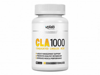 VPLAB CLA 1000 Конъюгированная линолевая кислота 90 капсул — 65fit