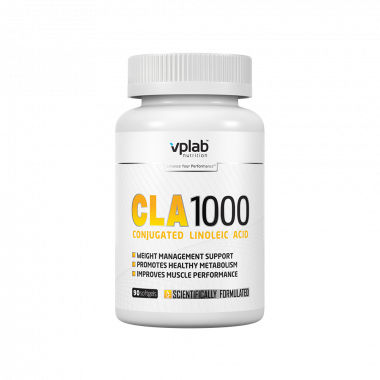 VPLAB CLA 1000 Конъюгированная линолевая кислота 90 капсул — 65fit