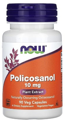 #NOW Policosanol 10mg 90caps — 65fit