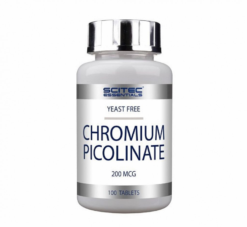 #SCITEC NUTRITION chromium Picolinate 200mkg 100t фото 1 — 65fit