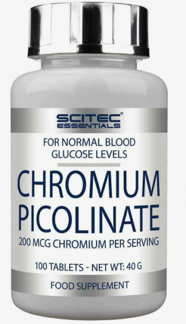 #SCITEC NUTRITION chromium Picolinate 200mkg 100t — 65fit