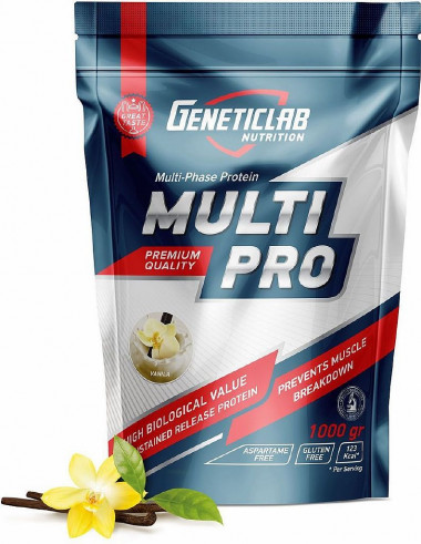MULTI PRO ваниль 1000g, GeneticLab — 65fit