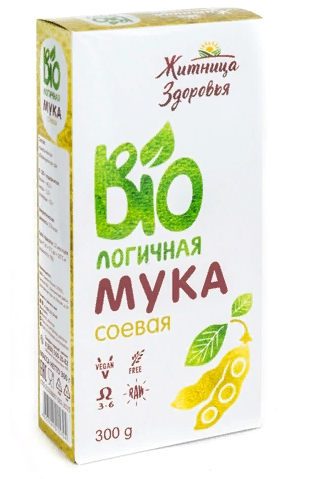 ЖИТНИЦА ЗДОРОВЬЯ Мука соевая 300г фото 1 — 65fit