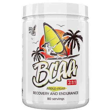 Аминокислоты BCAA 2:1:1 Apple-Pear (яблоко-груша) 400 г, Busta Cap — 65fit