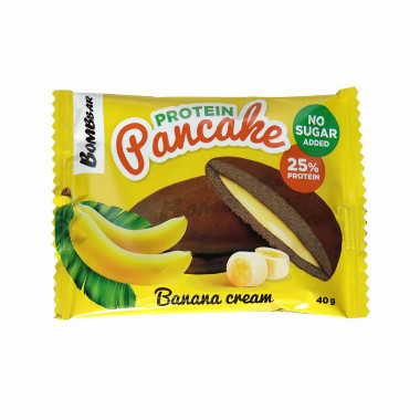 BOMBBAR Панкейк неглазированный &quot;Банановый крем&quot; 40г — 65fit