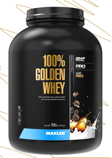 #Maxler Golden Whey 5lb Cappuccino фото 1 — 65fit