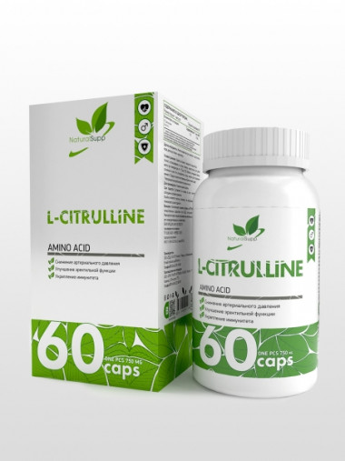 NATURALSUPP L-Citrulline 750 mg 60 caps — 65fit