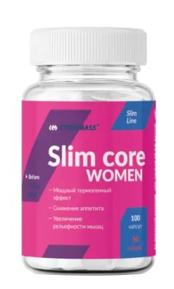 Slim core women 100caps, Cybermass — 65fit