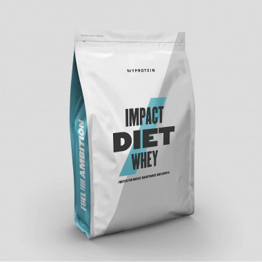 #MY PROTEIN  Impact Diet Whey 1kg Клубничное пироженое — 65fit