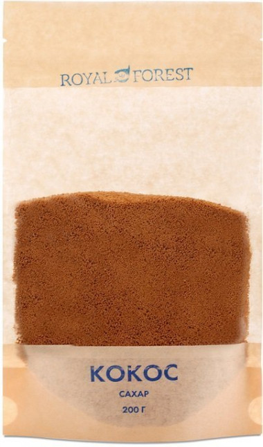 ROYAL FOREST Кокосовый сахар 200г — 65fit