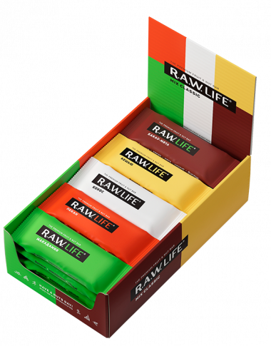 R.A.W. LIFE Набор Батончиков MIX Classic 47г — 65fit