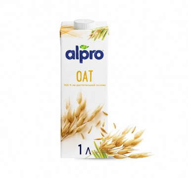 ALPRO Напиток Овсяный с Кальцием и Витамином 1л. — 65fit