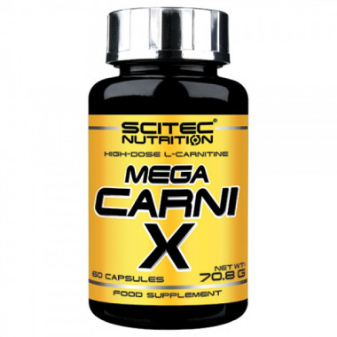 #SCITEC NUTRITION Mega Carni-X 60 caps — 65fit