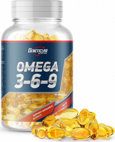 Оmega 3-6-9 90caps, GeneticLab — 65fit