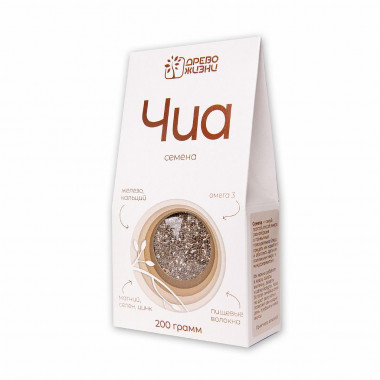 ДРЕВО ЖИЗНИ Семена чиа 200г — 65fit